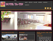 Tablet Screenshot of hoteltatindurgapur.com